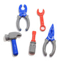 100pcs  Miniature Kids Hand Tool Set Dolls HouseToys Simulation Repair Tools Toys Drill Plastic Game Learning Toys Gifts for Boy
