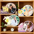 Sublimation Blank MDF Zodiac Photo Frame Factory Direct 12 Constellation Design Bulk Supply Personalized Decoration Frame Gift