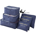 WSY778 6Pcs Travel Luggage Organizer Bags Personal Packing Cubes Travel Bag Organizer Packing Cubes
