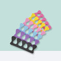 1Pairs Sponge EVA Toe Separators Pedicure Tool for Nail Polish