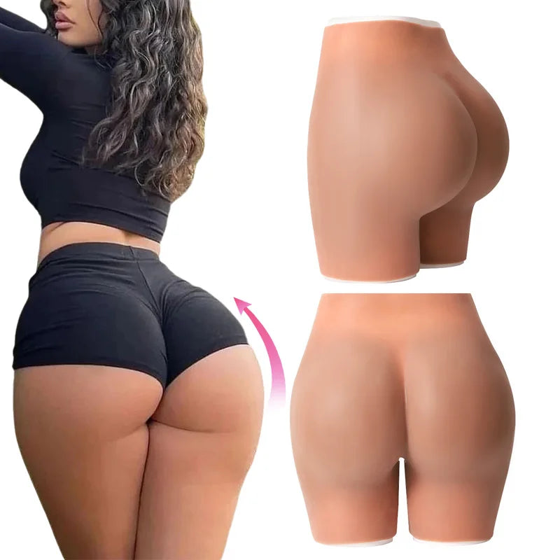 3000g Thick Silicone Butt Pads Model of Women Panties Big Buttocks and Hips Silicon Shapers Buttock and Hip Bum Pad for Ladies