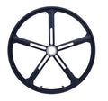 24Inch Bike Rims Mag Alloy Bike Wheel 5Spoke Wheels Magnesium Alloy Bike Rim With INTERGRATED DYNAMO HUB (SHIMANO & SUNRACE)