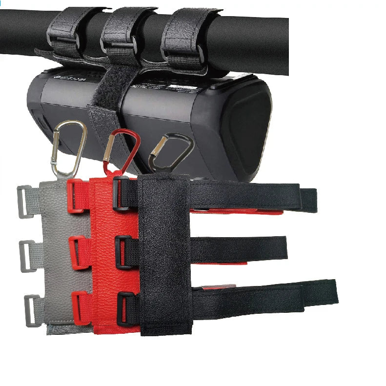 Portable Bike Speaker Mount Universal Bicycle Sound Bar Holder with 2 Strap Bike Speaker Holder