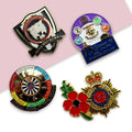 Customized Souvenirs Global Cartoon Metal Magnet Custom logo Soft Hard Enamel Lapel Badge Lions Club Pins