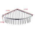 Family & Hotel Use Stainless Steel 304 Wall-Mounted Durable Corner Shower Basket
