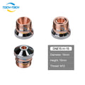 TOCH-TECH  DNE Laser Nozzles Chrome-plated Single/Double Layers H15 Caliber 0.8-4.0mm for DNE Fiber Laser Cutting Head