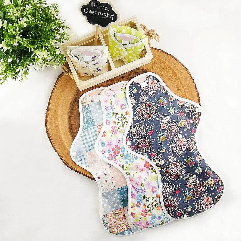 Reusable Women Sanitary Wholesale Black Remover Pads Cloth Sets