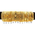 Dubai Indian Ethiopian Luxury Wedding Fashion Bangles Middle East Africa Wholesale Gold Plated Bracelets Jewelry From Dubai