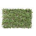 In Stock Green Leaf with White Edge LED Light Decorative Expandable Artificial Wood Fence Heat Treated Without MOQ