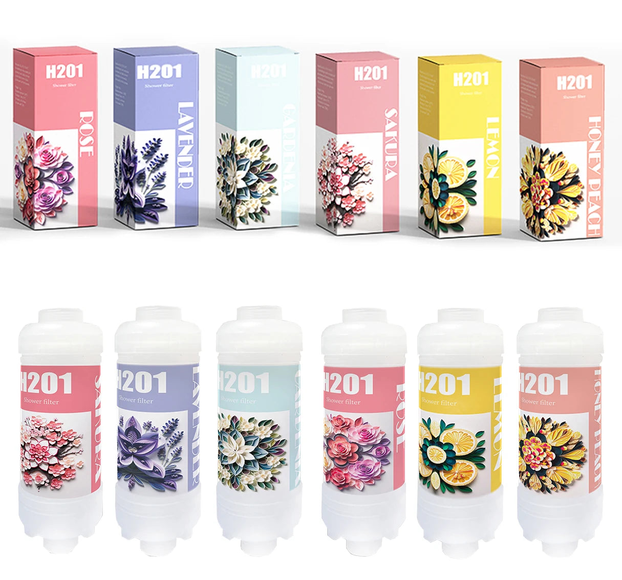 T  OEM Korean Vitamin Skin Beauty Fragrance Filter Household Faucet Residual Chlorine Removal Shower Water Purification