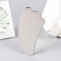 HZ Original Factory Jade Roller for Agate Flourite Heart Shape Guasha Tool Stainless Steel Gua Sha Tools