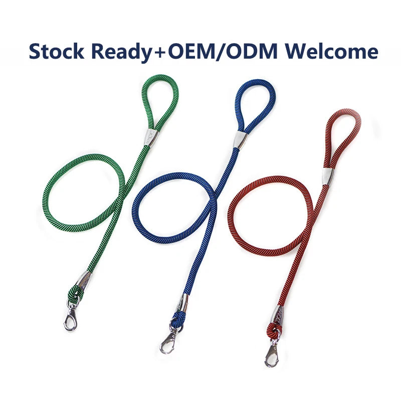Factory Wholesale Stocked Rope Pet Custom Dog Leash Multifunctional Dog Leash
