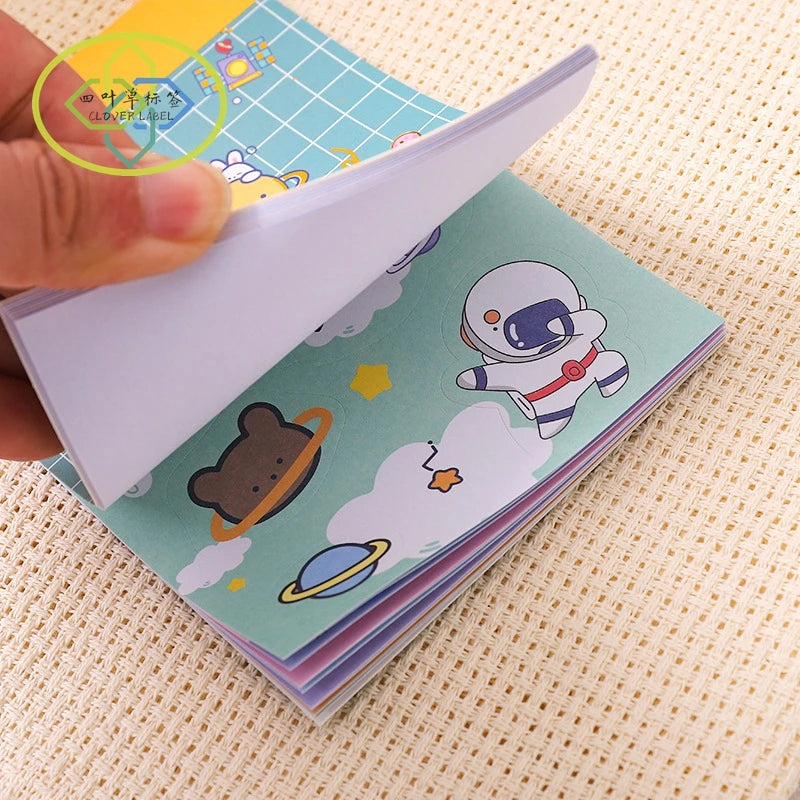 Eco-friendly Planner Stickers Sheets Custom Sticker Book Printing