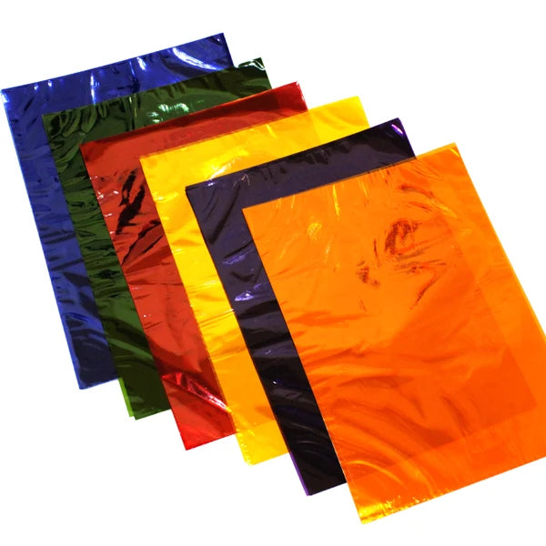Waterproof Cellophane Paper Colored Cellophane Paper Reams 500 Sheets 90x100CM GSM Transparent Cellophane Sheets