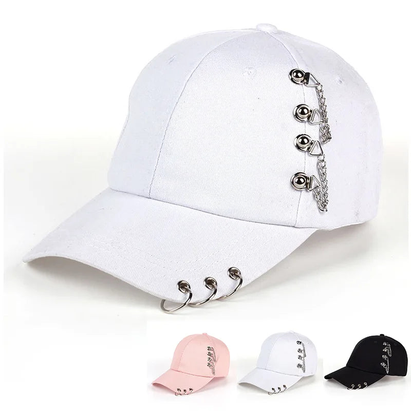New Fashion Custom Blank Cap Baseball Caps Hats Outdoor Sports Caps With Ring