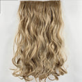 High Temperature Fiber Kinky Curly Highlight 4clips on 1pc 100g 20inch Synthetic Clip in Hair Extensions