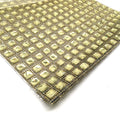 Factory Wholesale Square Intensive Diamond Glue Hotfix Stone Glass Crystal Hot Fix Rhinestones Mesh