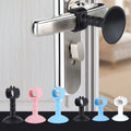 Soft Mute Perforation Free Strawberry Silicone Door Handle Suction Door Holder Door Stopper