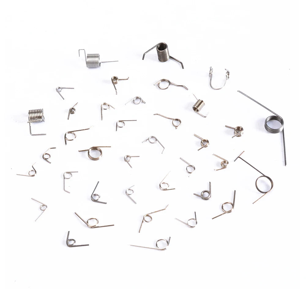 Finewe Miniature Stainless Steel Return Torsion Spring for Lobster Clasps Jewelry