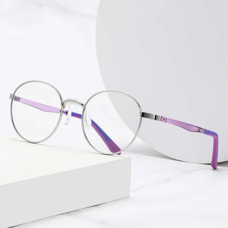 Latest Spectacles Frames for Girls Anti Blue Light Glasses for Optical Custom logo Low MOQ Eyeglasses