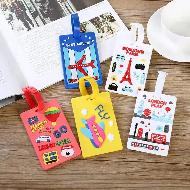 Personalized Luggage Tag Blank Aluminum Customized Luggage Tags Label Metal Luggage Tags Custom Logo