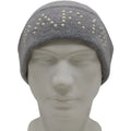 Wholesale OEM Keep Warm Pearl Logo Knitted Beanies Hiking Hats Designed for Travel Use