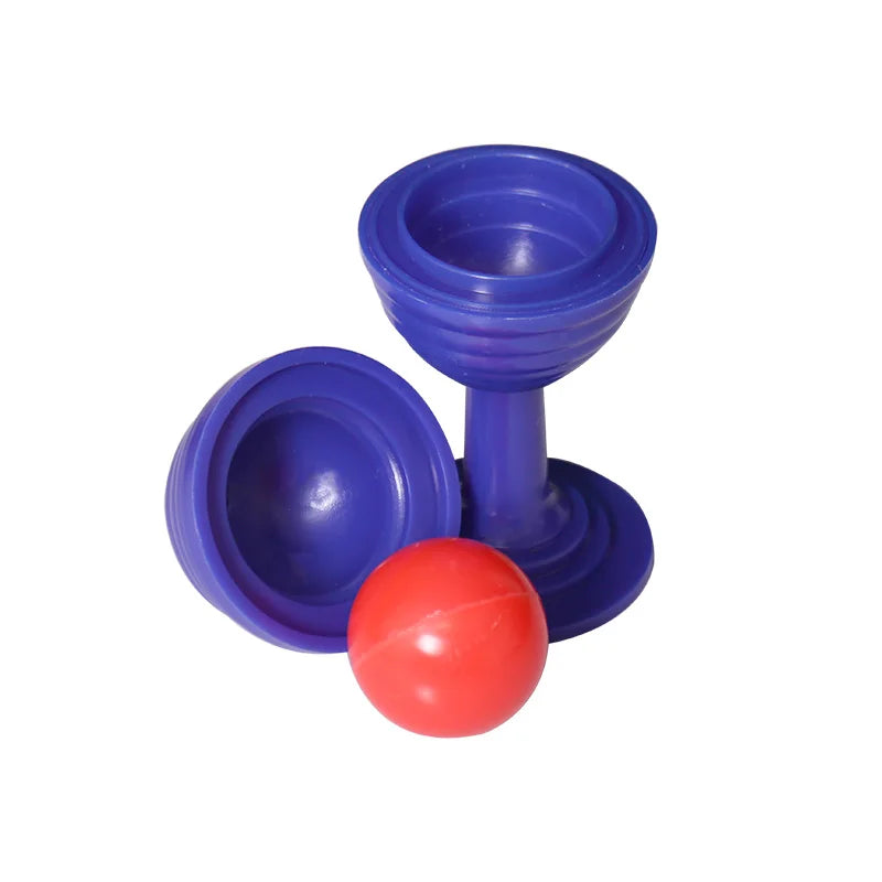 Top Quality Large Ball and Vase Gimmick Stage Magic Trick Easy to Learn Appear Vanish Magic Prop Promotional Gift Toy for Kids
