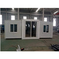 Folding Cabin House Prefabricated Wooden Plan Building Expandable Container Home