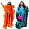 High Quality Plus Size Rayon Fabric for African American Women High Fashion Plume Clothing for Summer and Spring