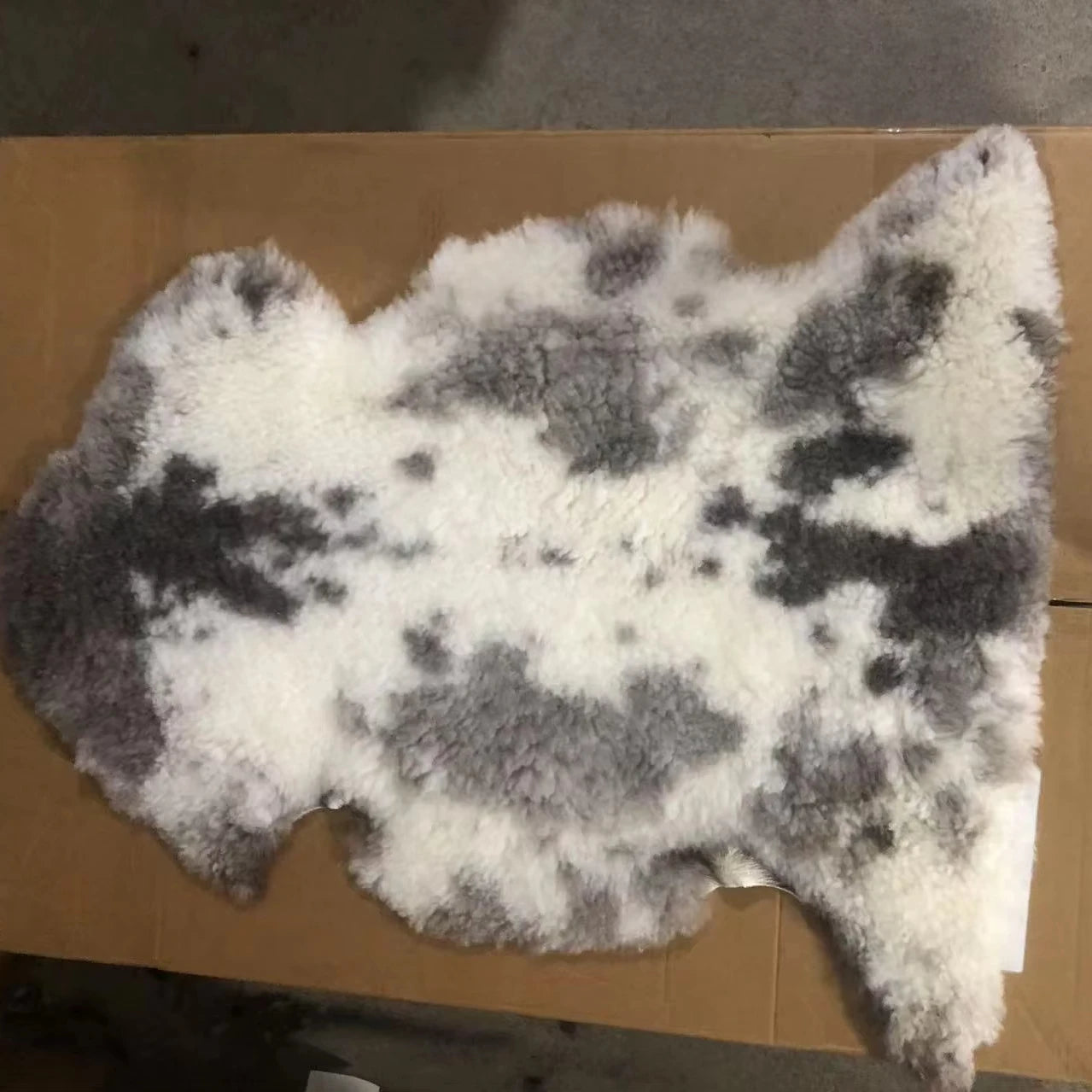 Sample Support 2026 Hot Sale Nature Color Soft Wool Sheepskin Rugs