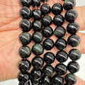 Wholesale Loose Gemstone Beads 8mm Natural Stone Beads Green Obsidian Stone Beads for Jewelry Making