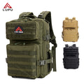 Wholesale 25L Tactical Backpack Medium Camo Molle Daypack with Zipper Closure Outdoor Waterproof Fitness Lining-Made Polyester