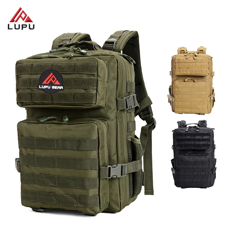 Wholesale 25L Tactical Backpack Medium Camo Molle Daypack with Zipper Closure Outdoor Waterproof Fitness Lining-Made Polyester