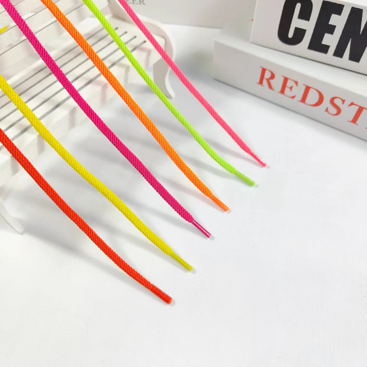New Colorful 5mm Round Polyester Shoelaces Sneaker Shoelace Trainer Shoe Laces 26 Different Colors Available