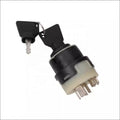 For Excavator Accessories JCB 3XC Key Start Ignition Switch Electric Door Lock Start Switch Ignition