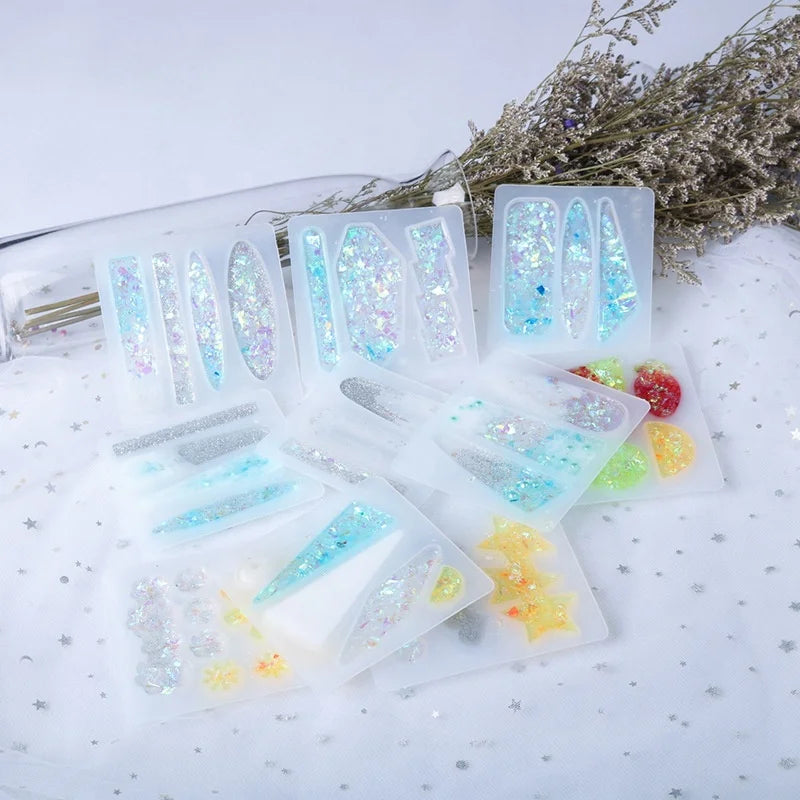 Cute Hair Barrette Silicone Mold DIY Hair Clip Resin Mold