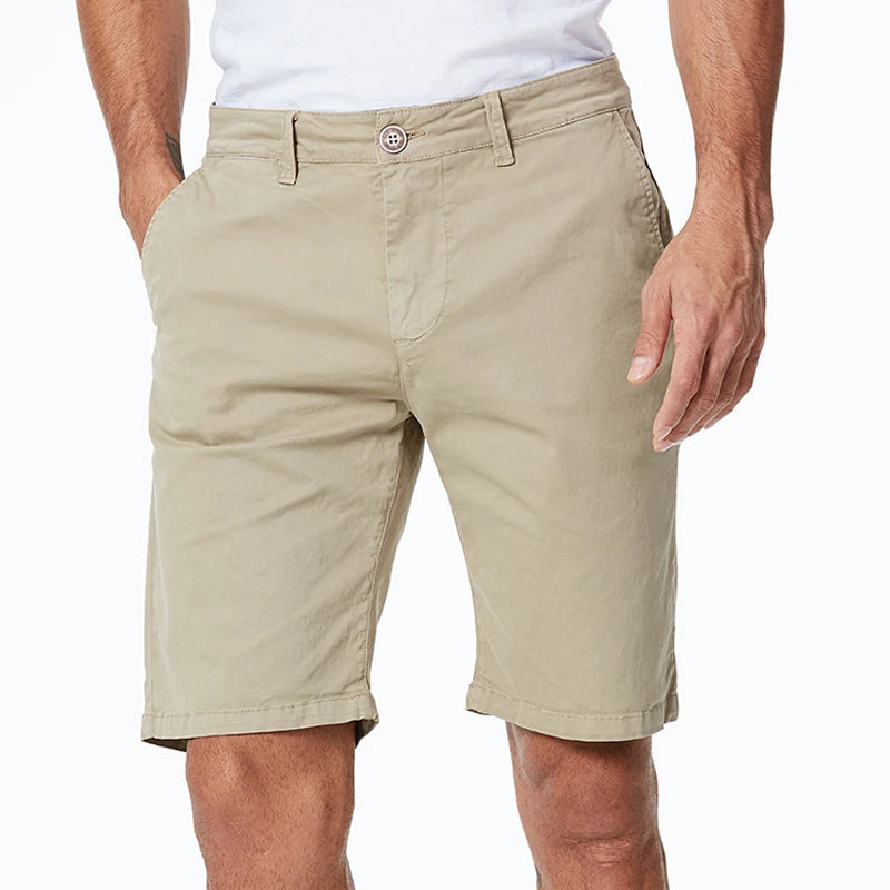 Stock Wholesale Workout Men's Cargo Shorts Mens Blank Middle Knee Length Cotton Short Pants Man Fashion Bermuda Trousers Clothes
