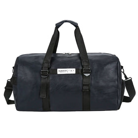2026 Fashion New Leisure Handbag Luggage Sports Fitness Bag PU Leather Wholesale Duffle Bag for Men and Women Travel Bag Sac