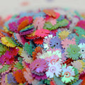10mm Diy Decorative Sewing Pvc Sequins Filling Beaded Daisy Flower Jewelry Accessory Party Decorations Bulk Loose Film Sequins