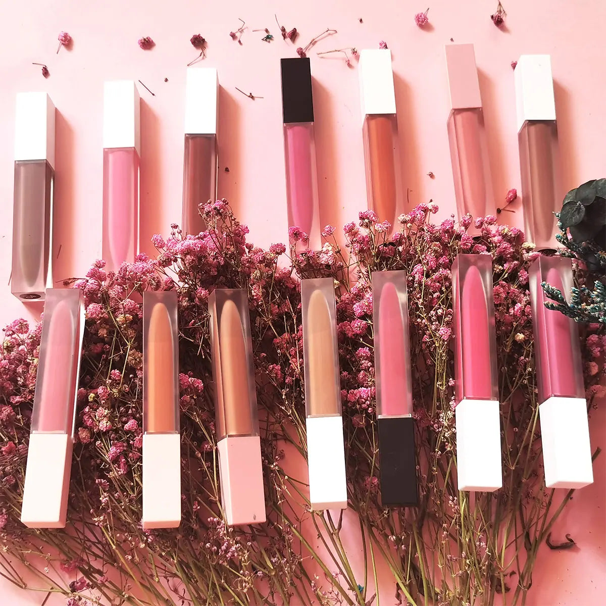 Factory Wholesale New Private Label Lipstick Red Nude Vegan Waterproof Matte Liquid Lipstick
