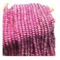 Natural Brazil ruby gemstone Beads DIY jewelry Necklace handmadecraft