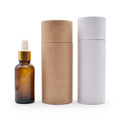 Kraft Paper Tube Packaging Cosmetic Perfume Essential Oil Biodegradable Recycled Materials Customizable Size Color Vanishing