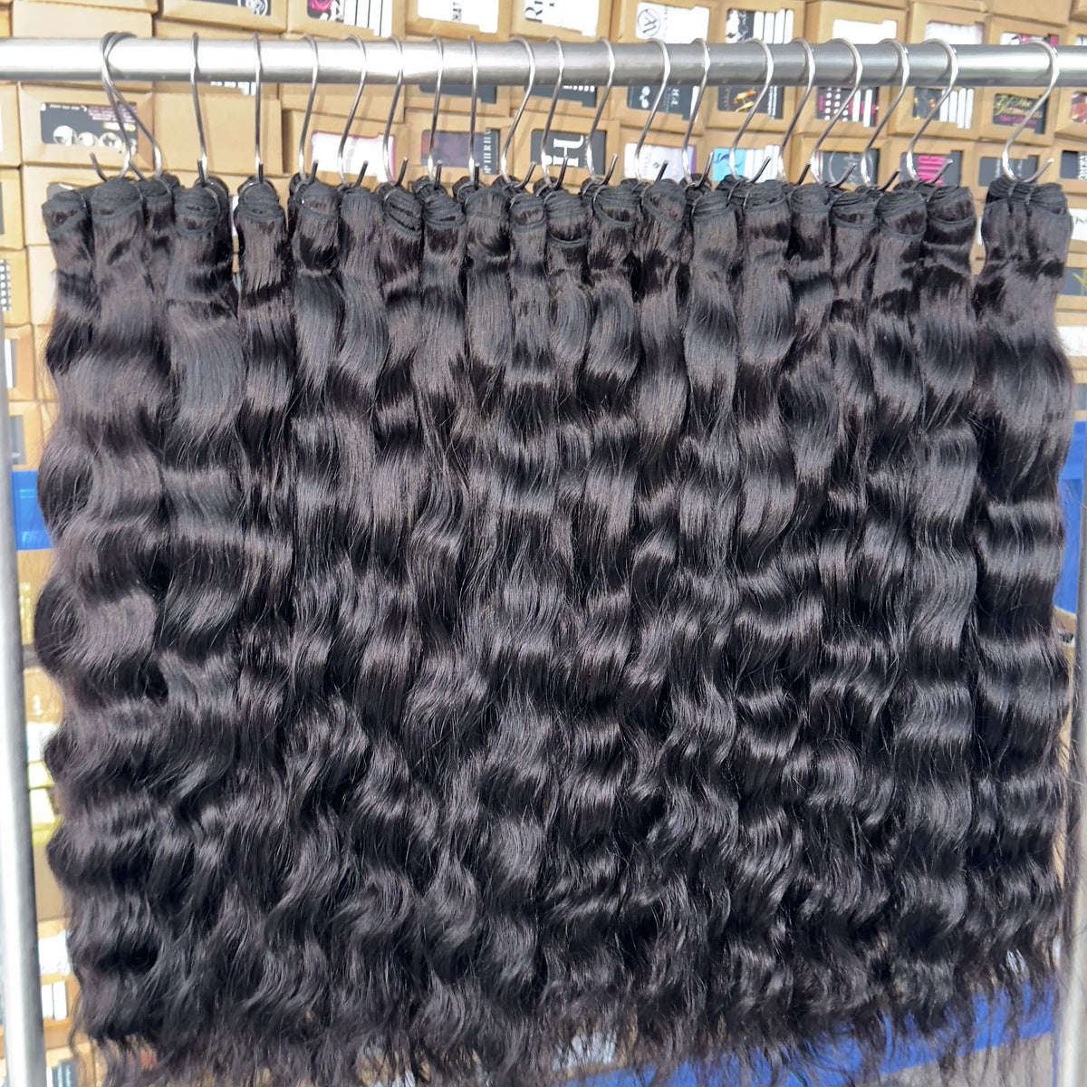 Cambodian Raw Human Hair Bundle Wholesale Natural Wave Straight Burmese Curly Hair for Make Wig Cuticle Aligned Hair Extensions