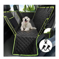 4-in-1 Dog Seat Cover 100% Waterproof Scratchproof Dog Hammock Durable Nonslip Dog Car Seat Cover for Back Seat