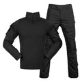 G2 Frog Formal Combat Suit Camouflage Tactical Uniform Shirt with Breathable Woven Fabric and Knee & Elbow Pads