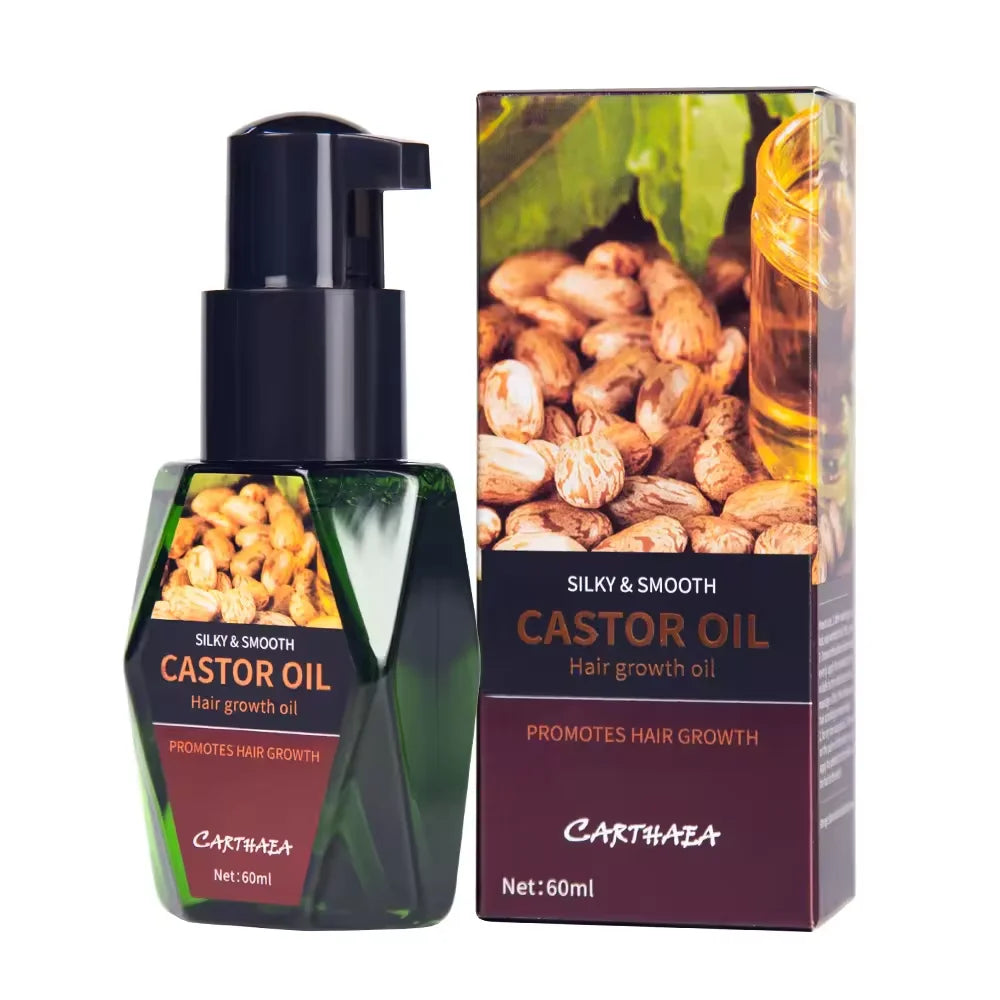 Hot Selling Hair Care Treatment Natural Herbal Keratin Organic Fast Private Label Castor Oil Hair Growth Oil