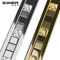 Foshan Factory Senmry Stainless Steel Tile Trim Metal Glass Mosaic Decorative Profile Luxury Border Stainless Steel Tile Strips