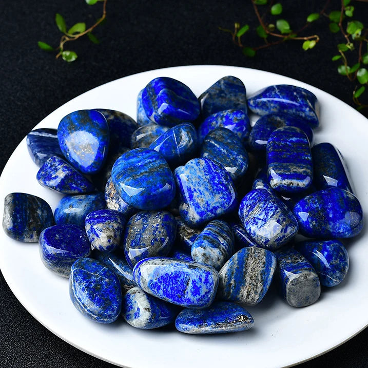 Wholesale Natural Polished Lapis Lazuli Rock Tumbled Stones Gift and Craft for Healing Decoration