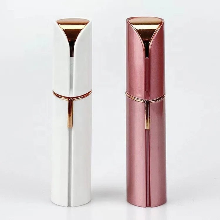 FYD Battery Portable Painless Ladies Facial Electric Epilator Leisure Depilatory Lipstick Face Hair Remover for Women