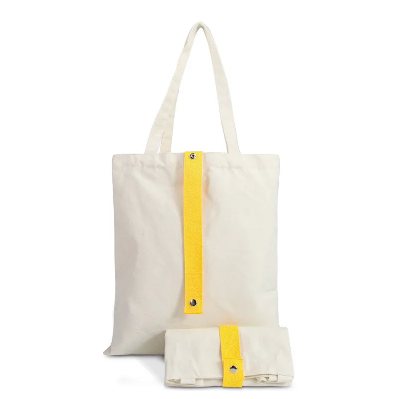 Wholesale Handmade Plain Cotton Canvas Tote Bag with Eco-Friendly Zipper Closure Customized Color & Logo Letter Pattern